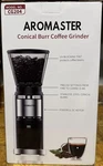 Aromaster CG204 Conical Burr Coffee Grinder Uv-blocking Tint Stainless Steel. Fixed Price $69.00.