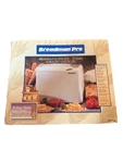 Breadman Pro Maker TR777SPR 2 Lb Automatic Loaf Machine White- Open Box. Fixed Price $99.99.
