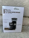 Brentwood 9OZ Burr Coffee Bean Blender Grinder Mill Machine, Black Open Box. Fixed Price $54.99.