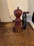 Kalita Dial Mill Red Cast Iron Coffee Grinder Vintage Hand Antique Japan. Fixed Price $111.60.