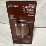 Primula Melrose French Coffee Press 8 Cup Glass Copper. Fixed Price $29.99.