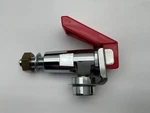 Bunn Coffee Machine Hot Water Faucet 12915.0000 Red Handle Spigot. Fixed Price $35.00.