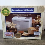 Vtg 2002 Breadman Ultimate Machine Maker TR2200C Horizontal Pan New Sealed. Fixed Price $195.95.