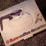 Bunn Genuine Coffee Decanter Pot Carafe Easy Pour New Box Vintage. Fixed Price $14.00.