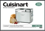 Cuisinart Bread Maker CBK-200 Instruction Manual & Recipes 115 Pgs Only!!. Fixed Price $21.00.
