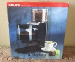 Vintage 80'S Krups Il Barista Coffee Adjustable Burr Grinder Italy Nib Free Ship. Fixed Price $199.98.
