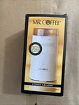 New Vintage Mr. Coffee IDS-50 Mill Grinder Chopper Fresh Ground .90S. Fixed Price $19.97.