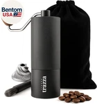 Manual Coffee Grinder, Conical With Stainless Steel Burrs &. Fixed Price $78.86.