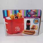 Nostalgia Coca-cola Pop-up 2 Hot Dog And Bun Toaster HDT600COKE. Fixed Price $13.96.