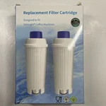 2-PACK New Coffee Filter For Delonghi DLS002 SER3017, 551329811, EC800. Fixed Price $14.99.