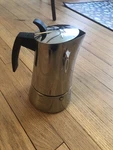 Cuisinox Stainless Steel Induction Espresso Perculator Coffee Maker. Fixed Price $39.00.