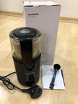 Shardor Coffee Grinder Push Top Lid S/s Removable Cup - Free Ship. Fixed Price $25.00.