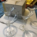 Luminarc Martini Glasses, 4 - 7.25OZ New Old Stock. Fixed Price $36.99.