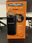 Proctor Silex Electric Coffee Grinder With Stainless Blades For Beans. Fixed Price $20.00.