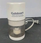 Cuisinart Mini-mate 2+ Speed Chopper Grinder Model MM-2M Reversible Blade, Works. Fixed Price $29.95.