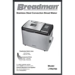 Breadman TR2700 Maker Machine Owner And Recipe Manual(only!) 80 Pages. Fixed Price $16.50.