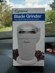 Capresso Blade Grinder Model 504 White Coffee. Fixed Price $59.99.