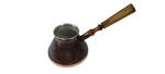 Jazzve Armenian Coffee Pot Maker Cezve Ibrik Copper Handmade Jazve 6 Cap. Fixed Price $69.00.
