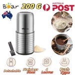 Bear Electric Dry Food Grinder Machine Grains Hebals Spices Cereal Grinding 200G. Fixed Price $77.98.