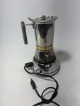 Vintage Electric Espresso Maker 19P16 Moka Pot Coffee Machine Works Mcm. Fixed Price $59.99.
