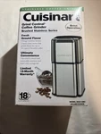 Cuisinart Coffee Grinder 18 Cup Capacity. DCG-12BC. New Box. Fixed Price $35.20.