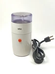 Vintage Braun Ksm 1 Coffee Spice Grinder White Made West Germany. Fixed Price $80.00.