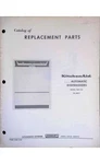Kitchenaid KDC-17A Parts Catalog Hobart Era ML-34011 Form 11649 1974 Ohio. Fixed Price $20.99.