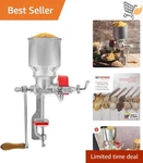 Cast Iron Grain Mill Manual High Hopper Coffee Grinder Home Brewing. Fixed Price $76.98.