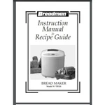 Breadman Breadmaker TR520 Instruction Manual & Recipes 68 Pages Comb Bound. Fixed Price $16.50.