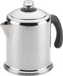 Farberware 47053 Classic Stainless Steel Yosemite 12-CUP Coffee Percolator,. Fixed Price $45.51.