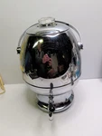 Royal Hallmark Robeson Electric Coffee Percolator Chrome Finish 5835, Egg Shape. Fixed Price $125.00.