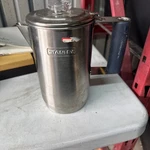 Stanley Adventure 1.1 Qt Camp Percolator Stainless Steel Coffee Pot Cool Read. Fixed Price $20.00.
