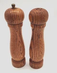 Wood Mr Dudley Salt Pepper Shakers Grinder Mill Set Lot Kitchen Decor. Fixed Price $16.80.