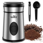 Electric Coffee Grinder For Beans Spices & Herbs With Easy On/off Button. Fixed Price $28.28.