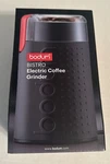 Bodum Bistro Electric Blade Coffee Bean Grinder Black No. 11160-911US-3 New Box. Fixed Price $39.00.