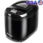 Automatic Bread Maker 19 Programs Kneading Timer Compact Kitchen Appliance New. Fixed Price $104.69.