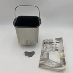 Magic Chef Bread Maker Machine CBM-310 Baking Pan W/ Paddle + Manual Replacement. Fixed Price $22.94.