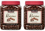 2 Pack Kirkland Signature Milk Chocolate Raisins 3.4 Lb Each Bulk Candy. Fixed Price $63.49.