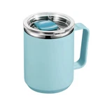 Coffee Mug Stainless Steel Double Wall Insulated Tumble Travel Cup Lid. Fixed Price $12.99.