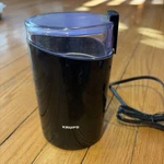 Krups Coffee Bean Mill Grinder Type 203A Black 120V 160 Watts 6.5IN X 4IN. Fixed Price $15.00.