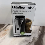 Elite Gourmet Coffee Grinder & Spice Mill ETS-9053 Stainless Steel Blades New. Fixed Price $24.79.