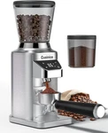 Cusinice 34-SETTING Conical Burr Coffee Grinder Anti-static 40MM Steel Nib. Fixed Price $85.45.