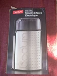 Bodum Bistro Electric Coffee Grinder New. Fixed Price $24.99.