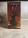 Hand Shake Coffee Bean Grinder Vintage Big Wheel Manual Machine Cast Iron. Fixed Price $35.00.