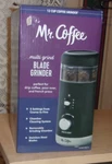 Mr. Coffee 12 Cup Grinder Adjustable Blade Cord Storage Black New. Fixed Price $19.79.