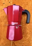 Monix Red Percolator Stovetop Espresso Coffee Pot - Perfect Camp Home Office New. Fixed Price $22.50.