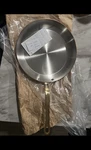 Mauviel M'heritage Copper/stainless 12IN Frying Pan Skillet Brass Handle. Fixed Price $300.00.