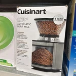 Cuisinart Supreme Automatic Burr Mill DBM-8C, 8-CUP Grinder .ca,. Fixed Price $25.33.