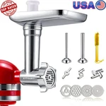 Metal Food Grinder Attachment Mixer Sausage Stuffing Grinding Plates Convenient. Fixed Price $52.78.