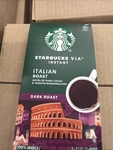 3 Pack Starbucks 0.11 Oz Via Ready Brew Coffee - Italian Roast 8 Count Each. Fixed Price $14.95.